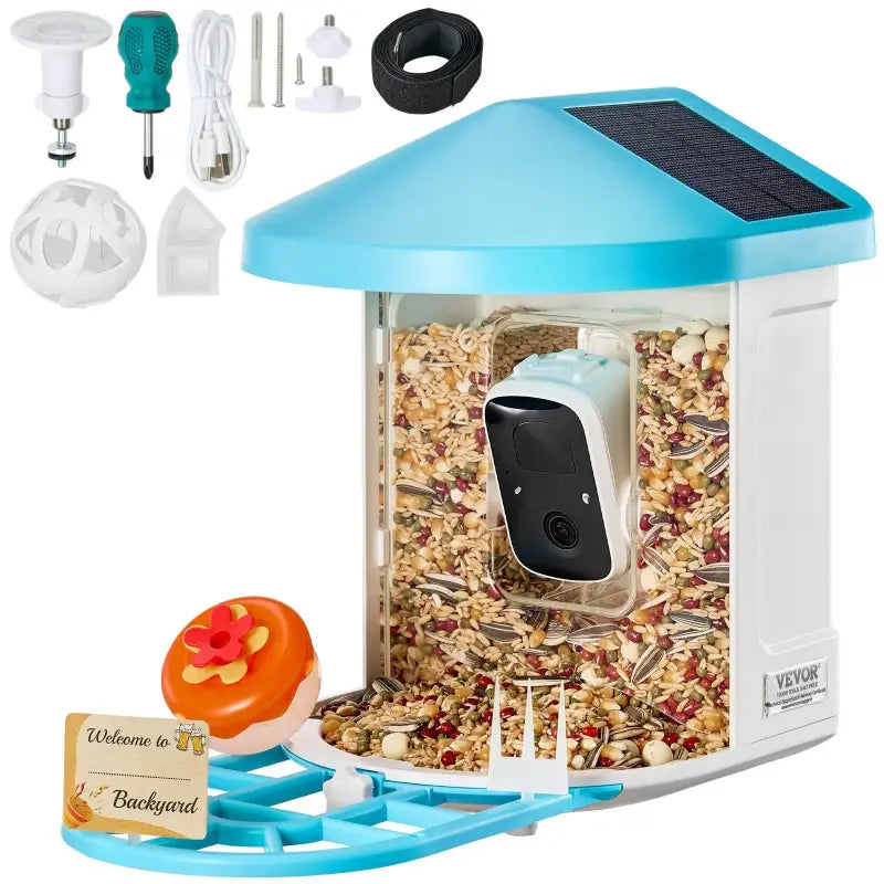 Bird feeder $132.99 smart bird feeder with camera – 2k hd bird watching ai identify wild 2025