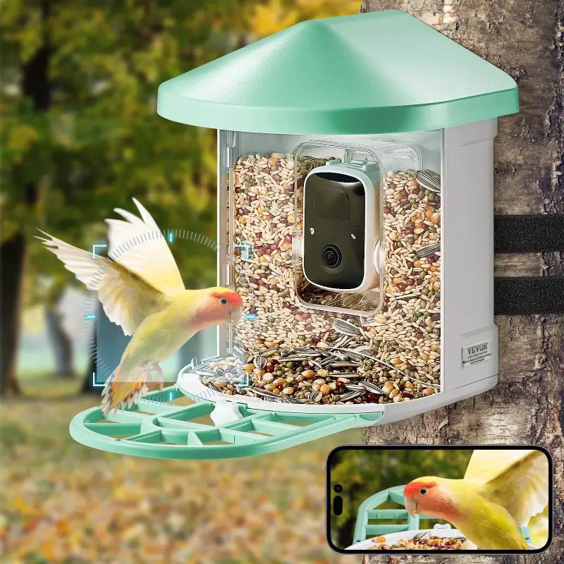 Bird feeder $99.99 smart bird feeder with camera – ai identify bird species 2k hd ultra 2025