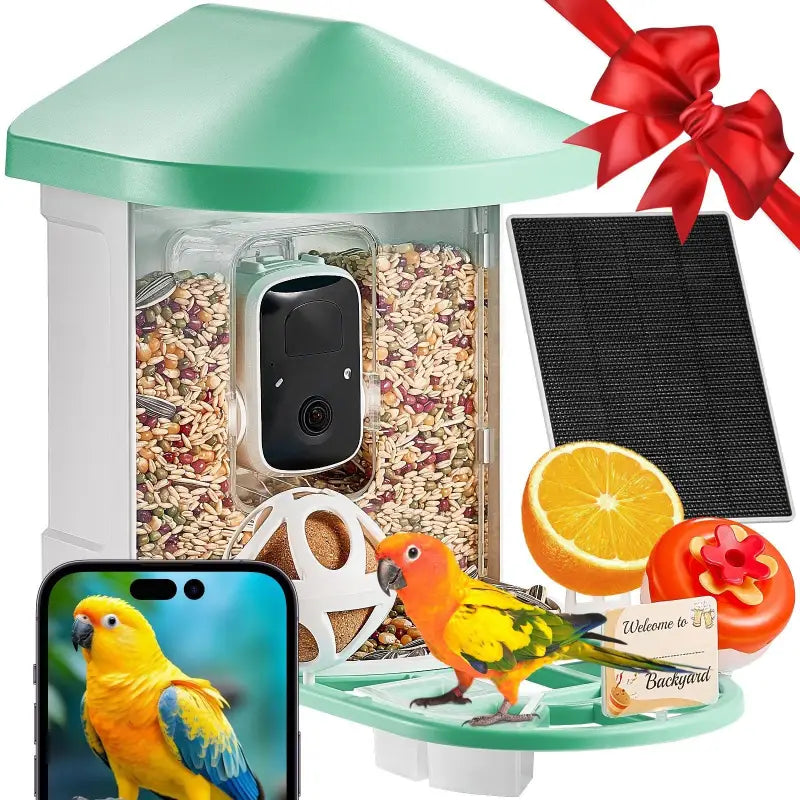 Bird feeder $99.99 smart bird feeder with camera – ai identify bird species 2k hd ultra 2025