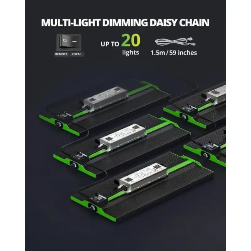 Viparspectra 2024 240w P2000 Led Grow Lights for Seed Starting Vegetables Bloom Meanwell Driver Dimming Daisy Chain