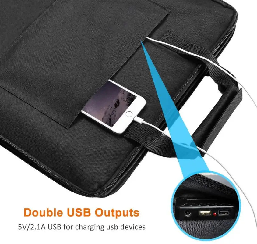 $183.75 100w 18v portable solar panel – flashfish foldable solar charger dc & 2025