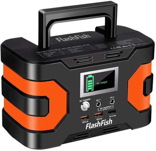 Power station $173.99 200w peak power station – flashfish cpap battery portable backup 2025