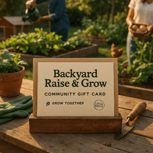BRG Community Gift Card – Give the Gift of Backyard Growing 🎁 - BRG | Backyard Raise & Grow - Gift card