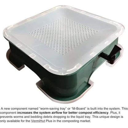 Large Outdoor Worm Compost Bins Easy to Install and Designed for Environment 5 Trays - Compost Supplies