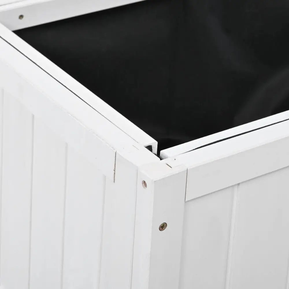 TOPMAX Patio 35.4''x17.7''x37.4'' Mini Wood Cold Frame, Compact 2 Doors Garden Greenhouse with Wheels, Raised Bed with Liner | BRG - BRG | Backyard Raise & Grow - balcony garden, cold frame, compact greenhouse, fir wood greenhouse, mini greenhouse, patio cold frame, raised garden bed, wheeled planter