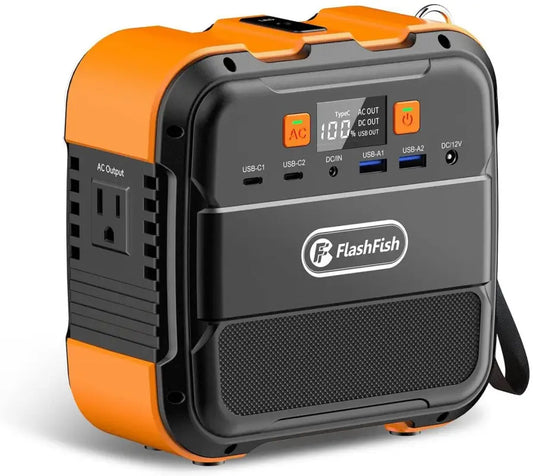 Power station $129.99 portable power station – solar generator backup power 120w battery 2025