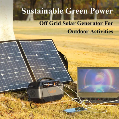 Power station $282.99 portable power station – solar generator backup 299wh power supply 2025