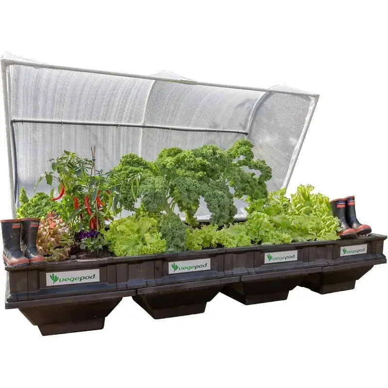 🌱 Raised Garden Bed – Self-watering Container Kit with Protective Cover & Waist-height Stand - United States - Raised