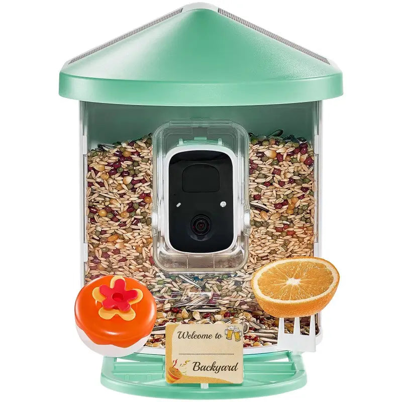 Bird feeder $99.99 smart bird feeder with camera – 2k hd birdwatching ai identify bird 2025