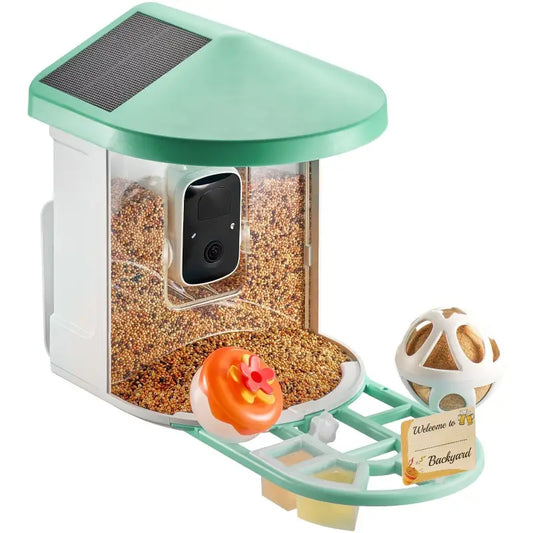 Bird feeder $99.99 smart bird feeder with camera – 2k hd birdwatching ai identify bird 2025