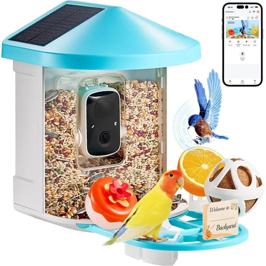 Bird feeder $132.99 smart bird feeder with camera – 2k hd bird watching ai identify wild 2025