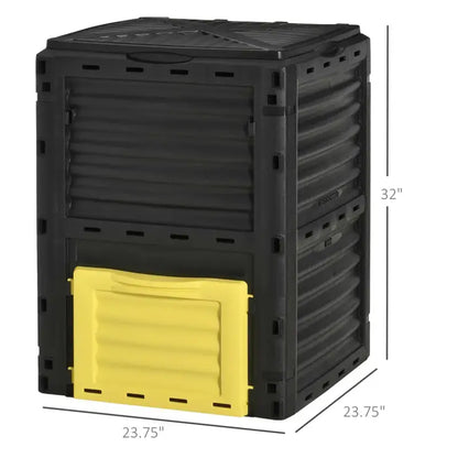 Sustainable Living 300l Garden Compost Bin – 80 Gallon | Backyard Raise & Grow - United States - Compost Supplies